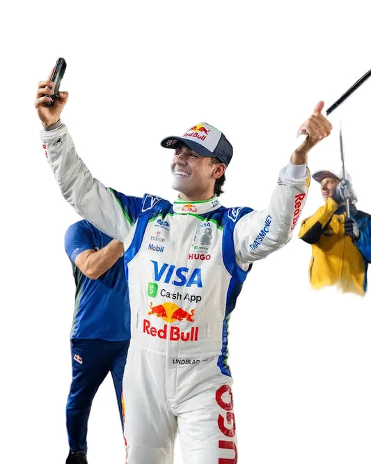 Arvid Lindblad f1 suit