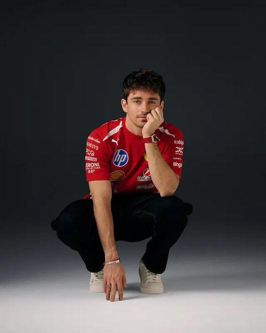 T-shirt laid flat, showcasing full front and back design elements.