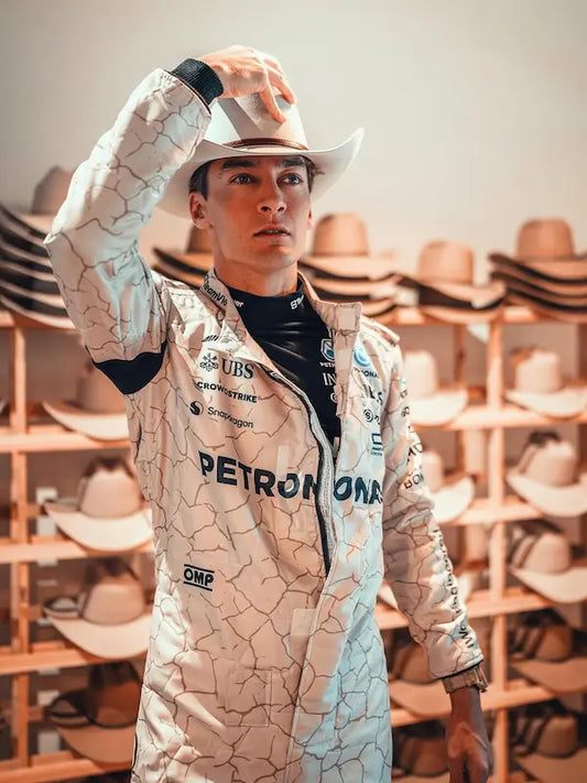 George Russell F1 Replica Suit – Back Design and Details