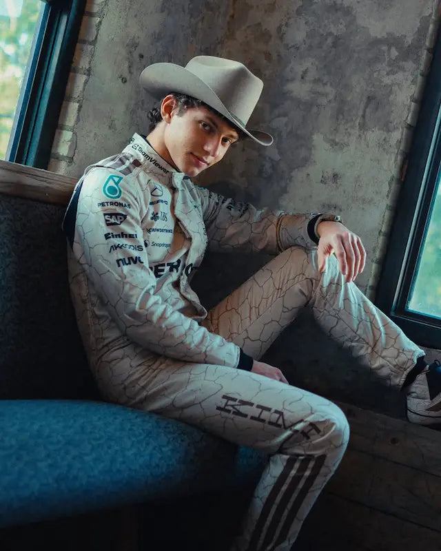 Kimi Antonelli 2025 F1 Replica Racing Suit – Front View