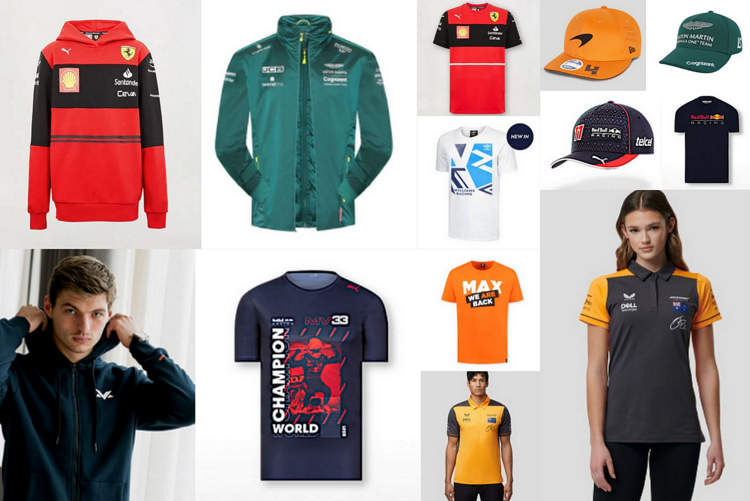 F1 Apparel Collection