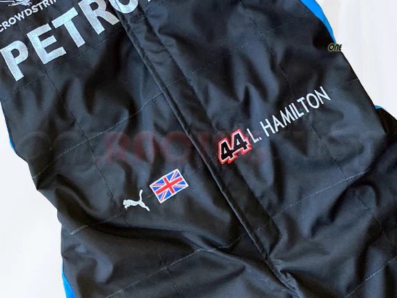 Lewis Hamilton 2020 Racing Suit Mercedes AMG Petronas | F1 Replica Embroidery Race Suit - AT Racing Gear