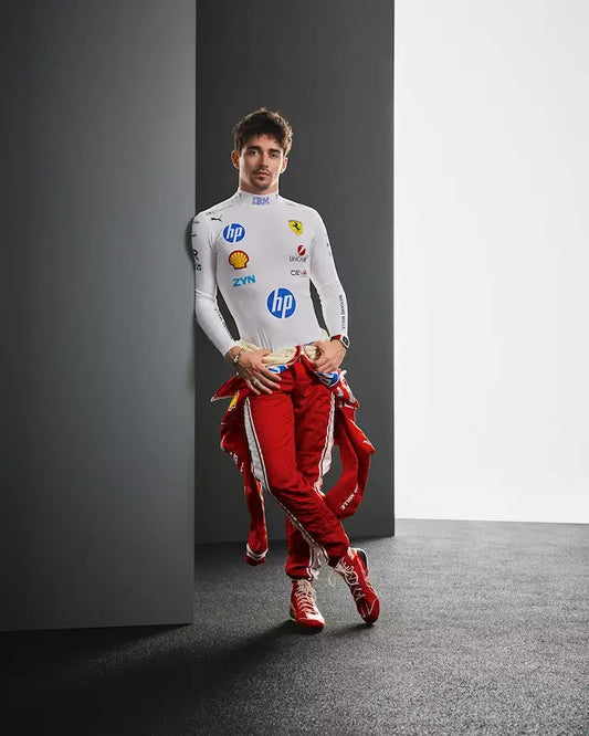Charles Leclerc 2026 Ferrari F1 Compression Shirt | Performance Base Layer