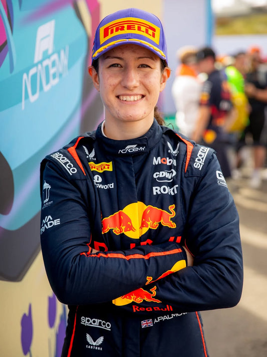 Alisha Palmowski Red Bull Women Team Racing Suit 2025 – Official Replica Driver Suit