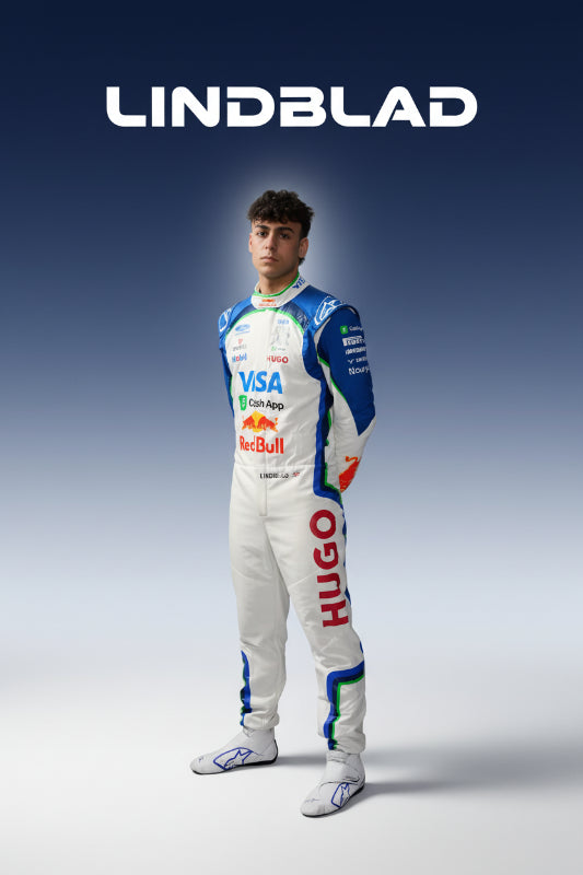 Arvid Lindblad #21 Visa Cash App RB F1 2026 Race Suit