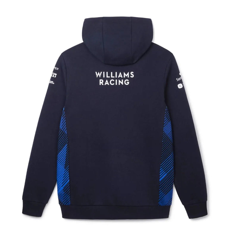 Official Williams F1 2025 Hoodie – Sublimation Design and Team Branding back