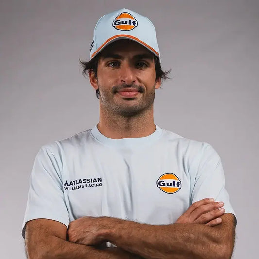 Atlassian Williams Racing X Gulf Tee 2025 – Official Formula One Team Shirt