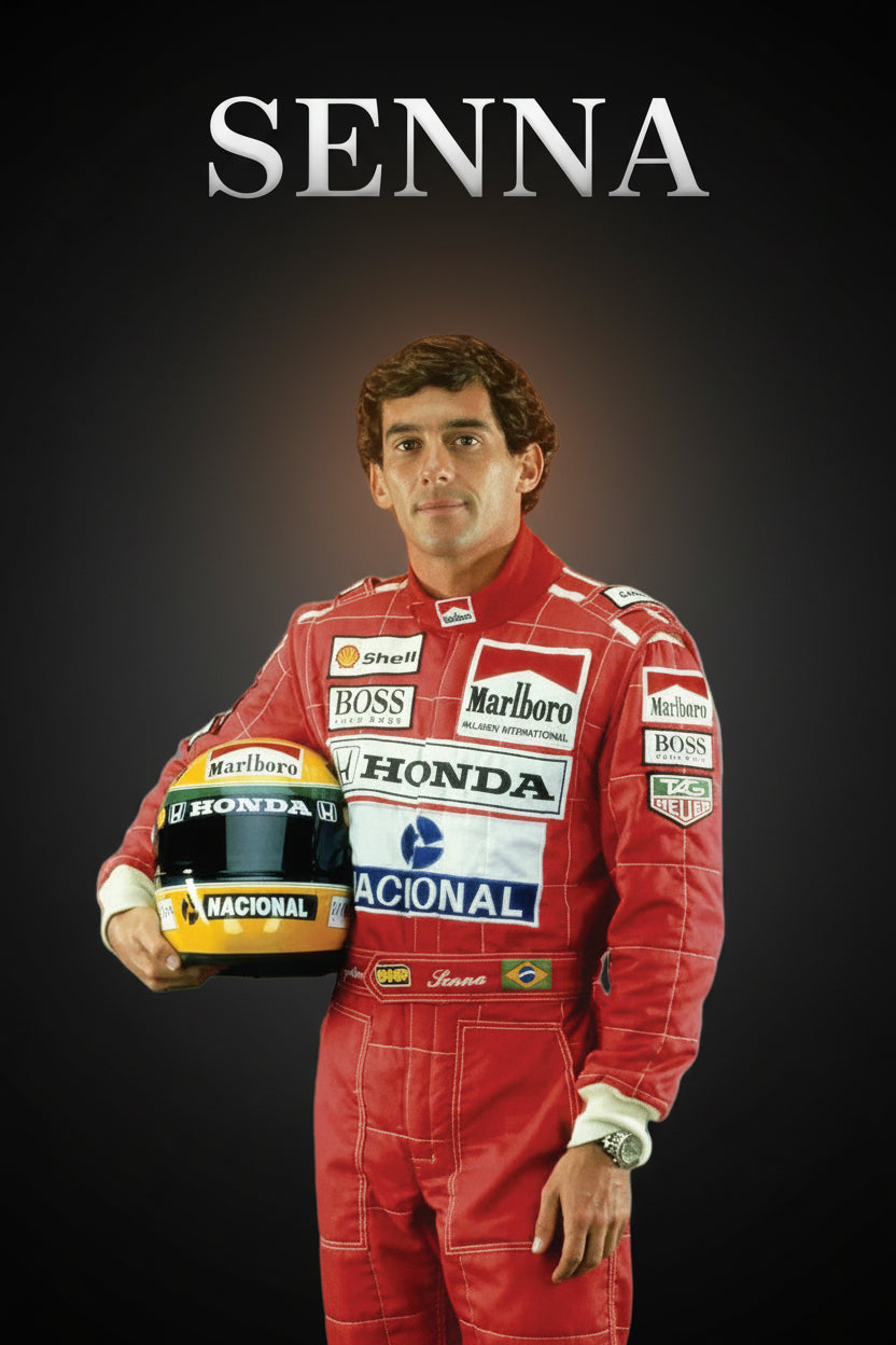 Ayrton Senna 1991 Embroidery Mclaren f1 suit