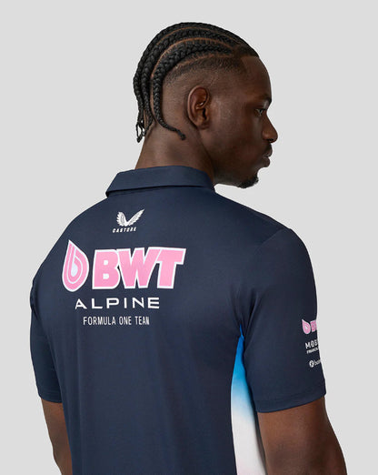 BWT Alpine Formula One Team Polo 2025 – Sublimation Design with Logos