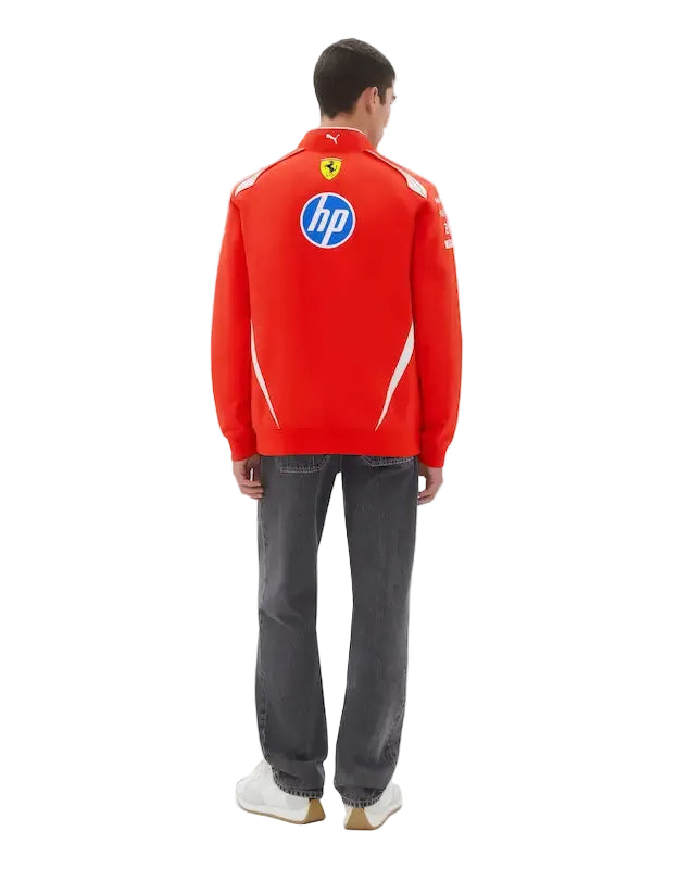 Puma Ferrari 2026 Bomber Jacket - Premium Scuderia Ferrari HP Team Jacket with Prancing Horse Logo