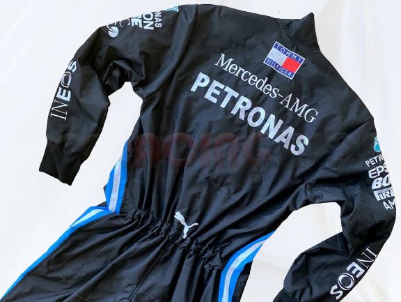 Lewis Hamilton 2020 Racing Suit Mercedes AMG Petronas | F1 Replica Embroidery Race Suit - AT Racing Gear