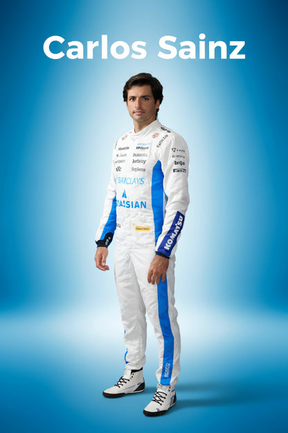 Carlos Sainz #55 Williams F1 2026 Race Suit