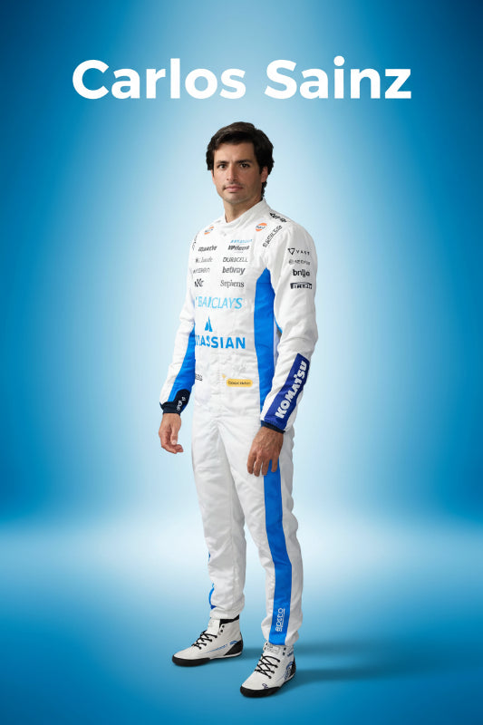 Carlos Sainz #55 Williams F1 2026 Race Suit