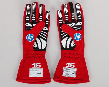 Charles Leclerc 2024 Ferrari Race Used Gloves | F1 Replica Collectible - AT Racing Gear