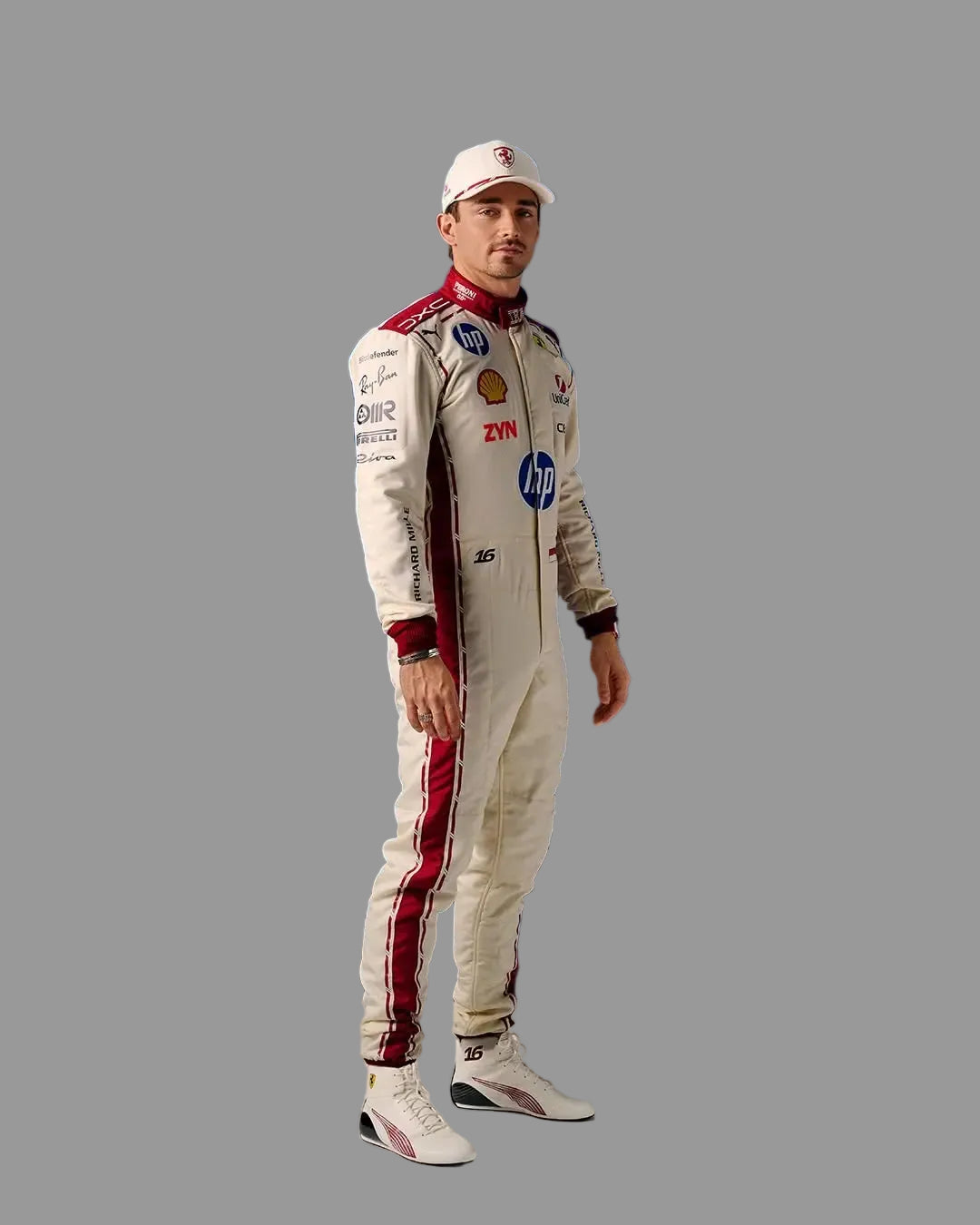 Charles Leclerc Monaco Special Edition suit