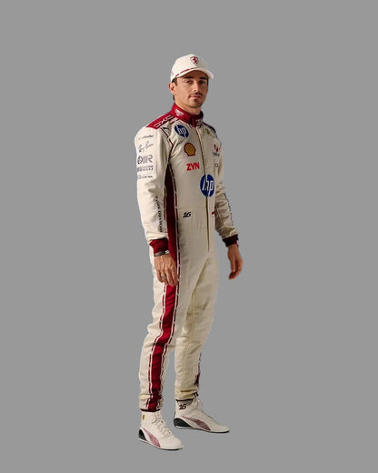 Charles Leclerc Monaco Special Edition suit
