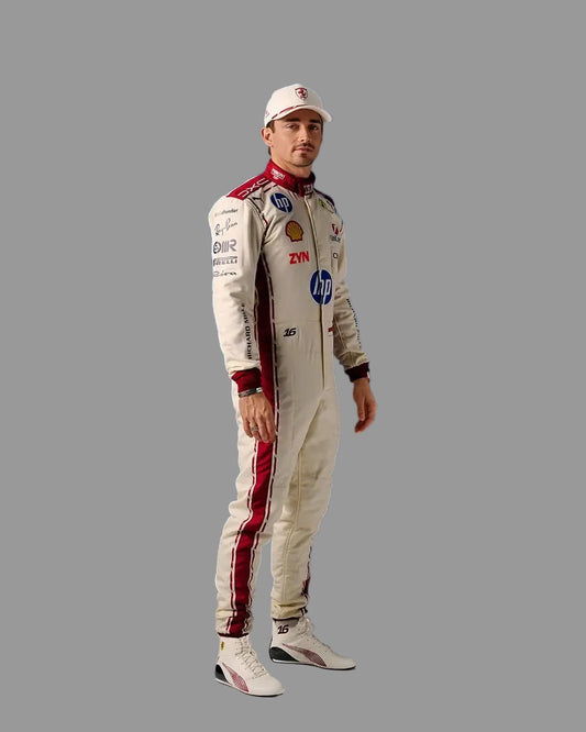 Charles Leclerc Monaco Special Edition suit