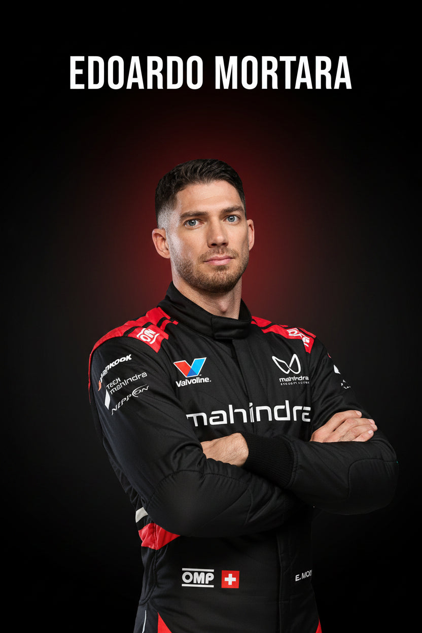 Edoardo Mortara Mahindra Racing Formula E 2026 Replica Race Suit