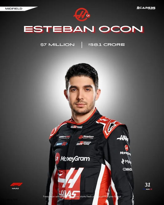 Esteban Ocon 2025 karting suit – CIK-FIA Level 2 certified 