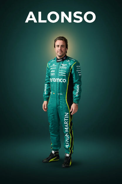 Fernando Alonso #14 Aston Martin F1 2026 Race Suit