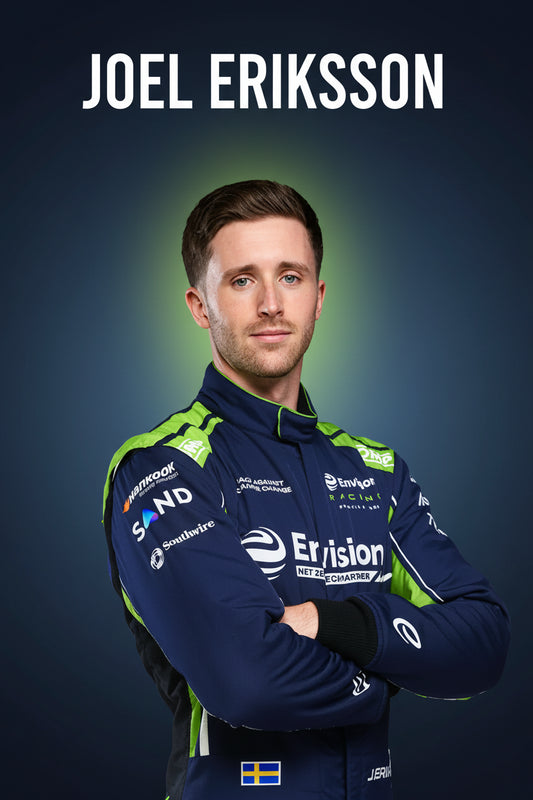 Joel Eriksson #14 Envision Racing Formula E Suit