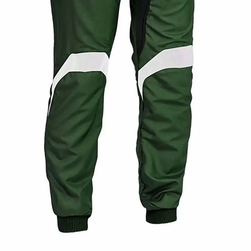 Premium Green Go Kart Racing Suit with Free Balaclava | AT Racing Gear - AT Racing Gear