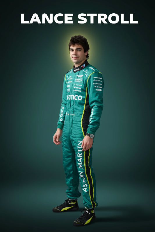 Lance Stroll #18 Aston Martin F1 2026 Race full suit 