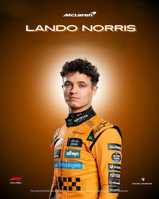 Lando Norris McLaren F1 Replica Racing Suit 2025 | AT Racing Gear - AT Racing Gear