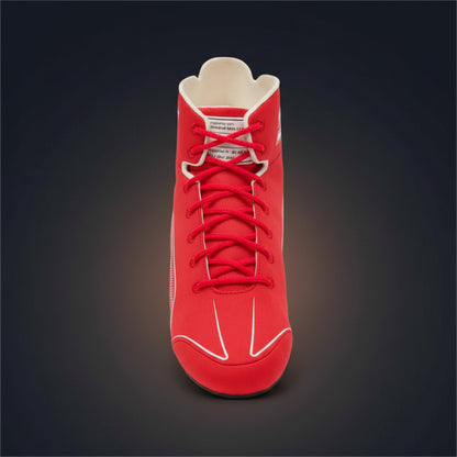 Anti slip rubber sole on Lewis Hamilton Ferrari replica racing shoes