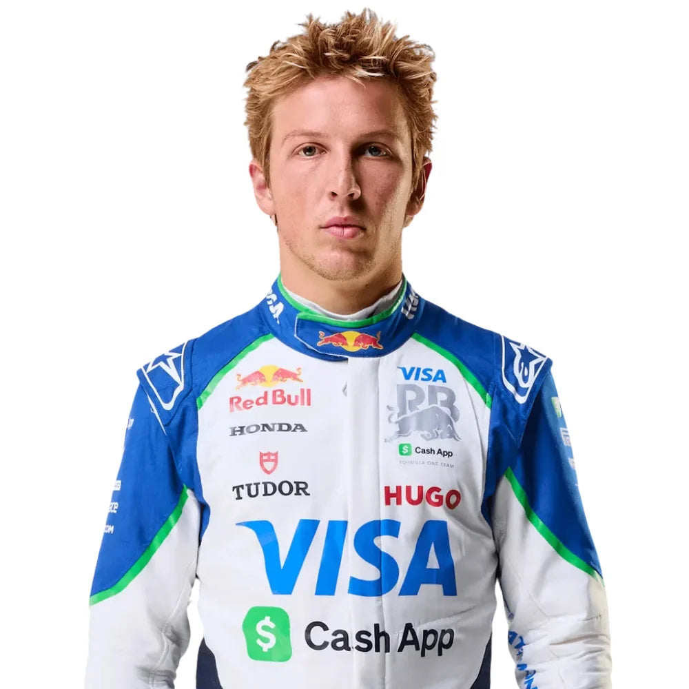 Liam Lawson F1 Racing Replica Suit – Red Bull Fan Racewear | AT Racing Gear - AT Racing Gear