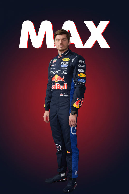 Max Verstappen 2026 Red Bull F1 Race Suit
