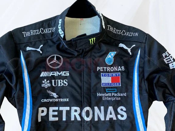 Lewis Hamilton 2020 Racing Suit Mercedes AMG Petronas | F1 Replica Embroidery Race Suit - AT Racing Gear