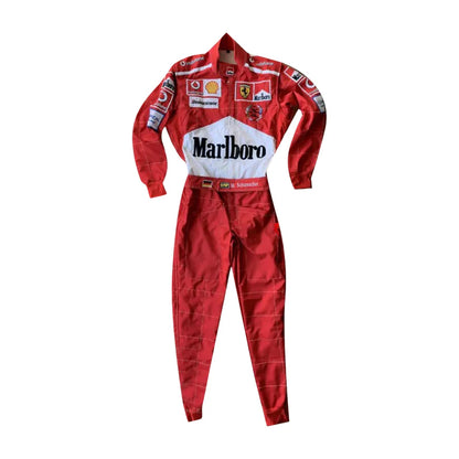 Michael Schumacher 2005 Embroidery Race suit | F1 Replica Embroidery Race Suit