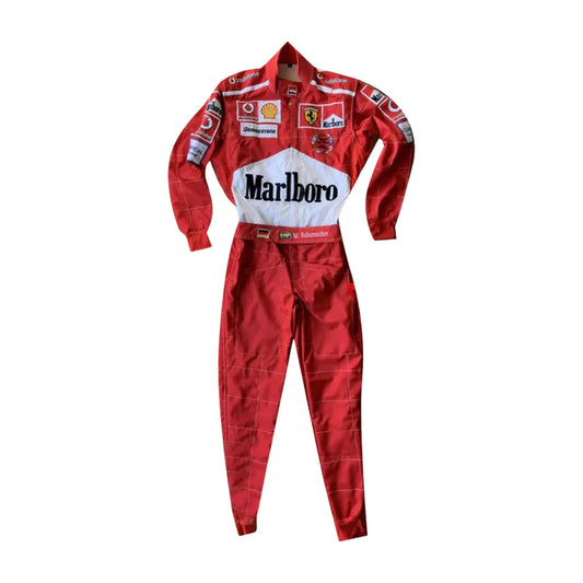 Michael Schumacher 2005 Embroidery Race suit | F1 Replica Embroidery Race Suit