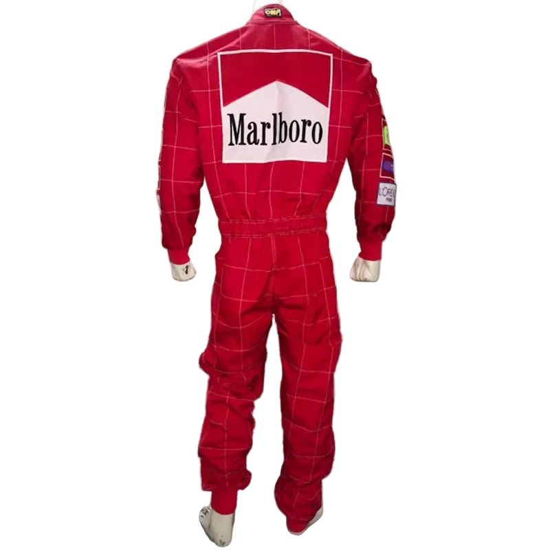 Michael Schumacher 2005 Ferrari | F1 World Champion Embroidery Replica Suit - AT Racing Gear