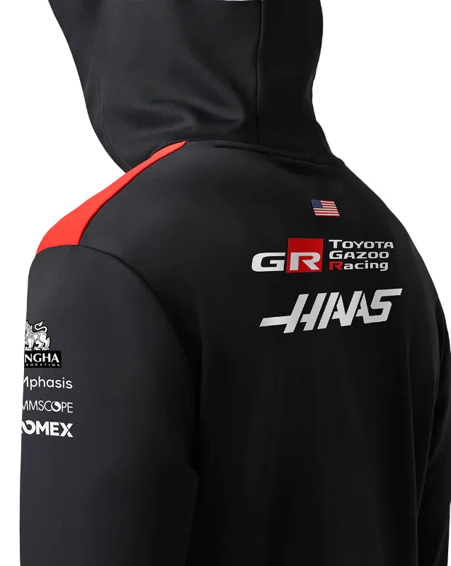 Official TGR Haas F1 Teamwear 2026 unisex hoodie designed for fans with authentic team graphics and comfortable fit.