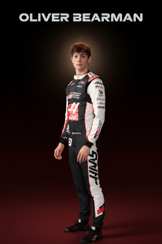Oliver Bearman 2026 TGR Haas F1 Race Suit