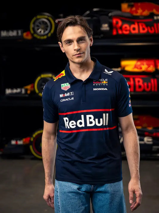 Red Bull Racing Replica Polo 2025 – Official Oracle F1 Team Shirt