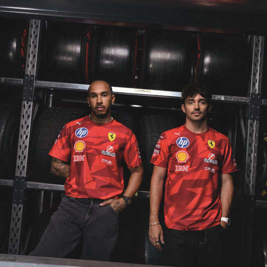 Scuderia Ferrari 2025 20 Years of Red T-Shirt - Formula 1 racing tee with sublimation print