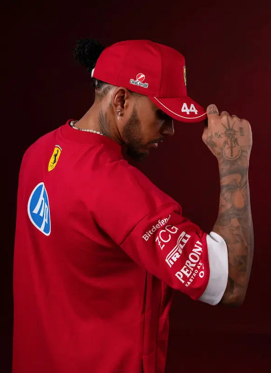 Scuderia Ferrari HP 2025 Drivers T-Shirt – Official Formula One Team Replica Apparel