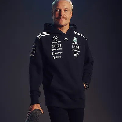 Mercedes-AMG Petronas Formula One Hoodie – Black 2025 Team Wear