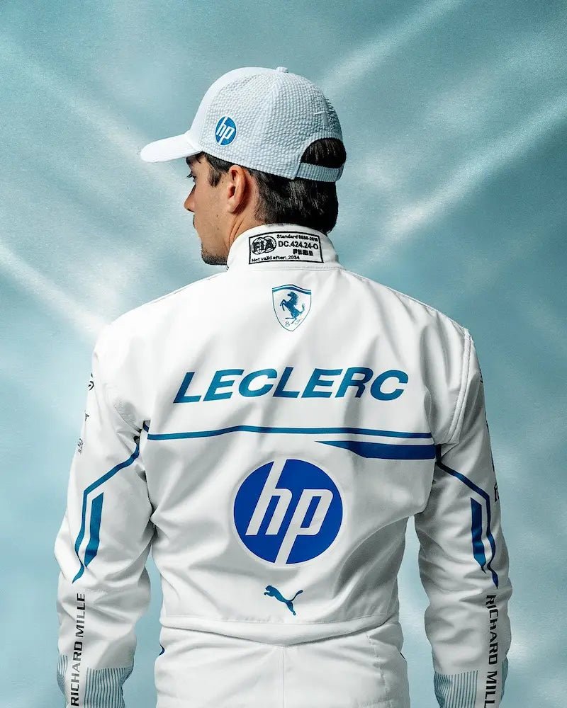 2025 Monaco GP Charles Leclerc Scuderia Ferrari F1 Race Suit | AT Racing Gear - AT Racing Gear