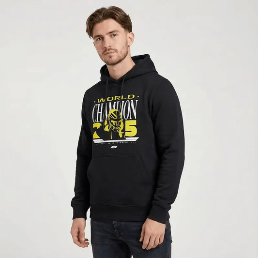 Lando Norris F1 World Champion Hoodie Black | Commemorative Edition