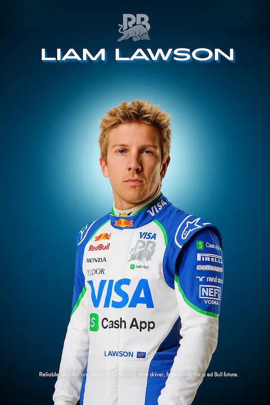 Liam Lawson F1 Racing Replica Suit – Red Bull Fan Racewear | AT Racing Gear - AT Racing Gear