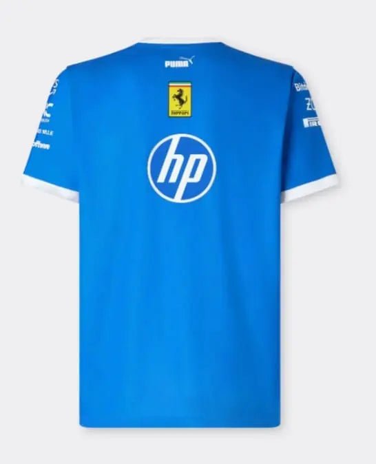 Charles Leclerc & Lewis Hamilton T-Shirt – Ferrari Monza Edition 2025 | New Look - AT Racing Gear