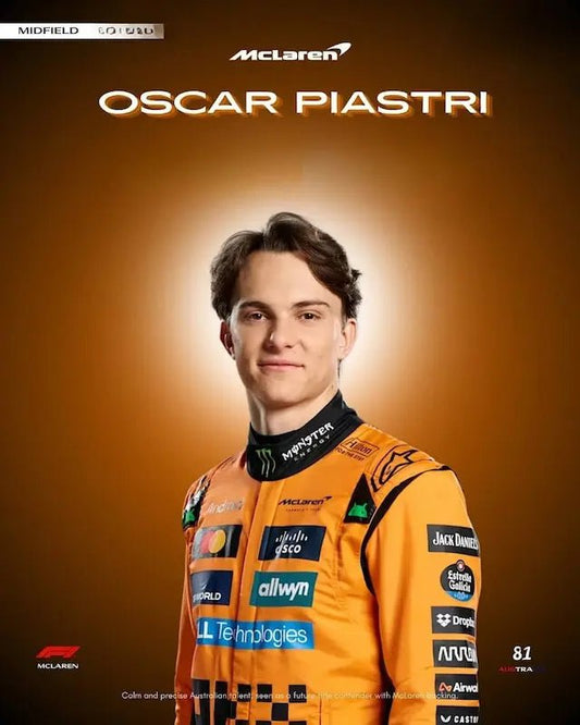 2025 Oscar Piastri McLaren F1 Team Racing Suit Replica | AT Racing Gear - AT Racing Gear