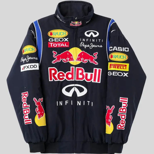 Red Bull Racing Team Jacket Replica – Paddock Official Edition | F1 Team Apparel - AT Racing Gear