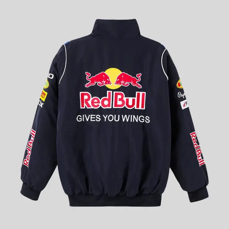 Red Bull Racing Team Jacket Replica – Paddock Official Edition | F1 Team Apparel - AT Racing Gear