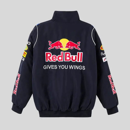 Red Bull Racing Team Jacket Replica – Paddock Official Edition | F1 Team Apparel - AT Racing Gear