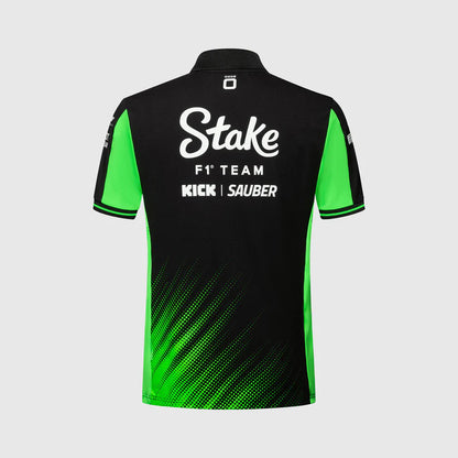 Stake F1 Team Polo 2025 – Machine Washable Cotton Polyester Elasthan Blend Shirt